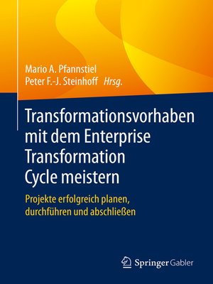 cover image of Transformationsvorhaben mit dem Enterprise Transformation Cycle meistern